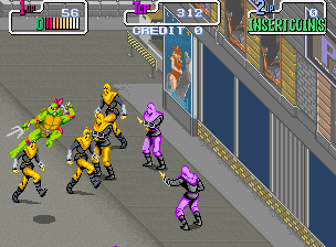 Tmnt arcade game rom mame 2 player